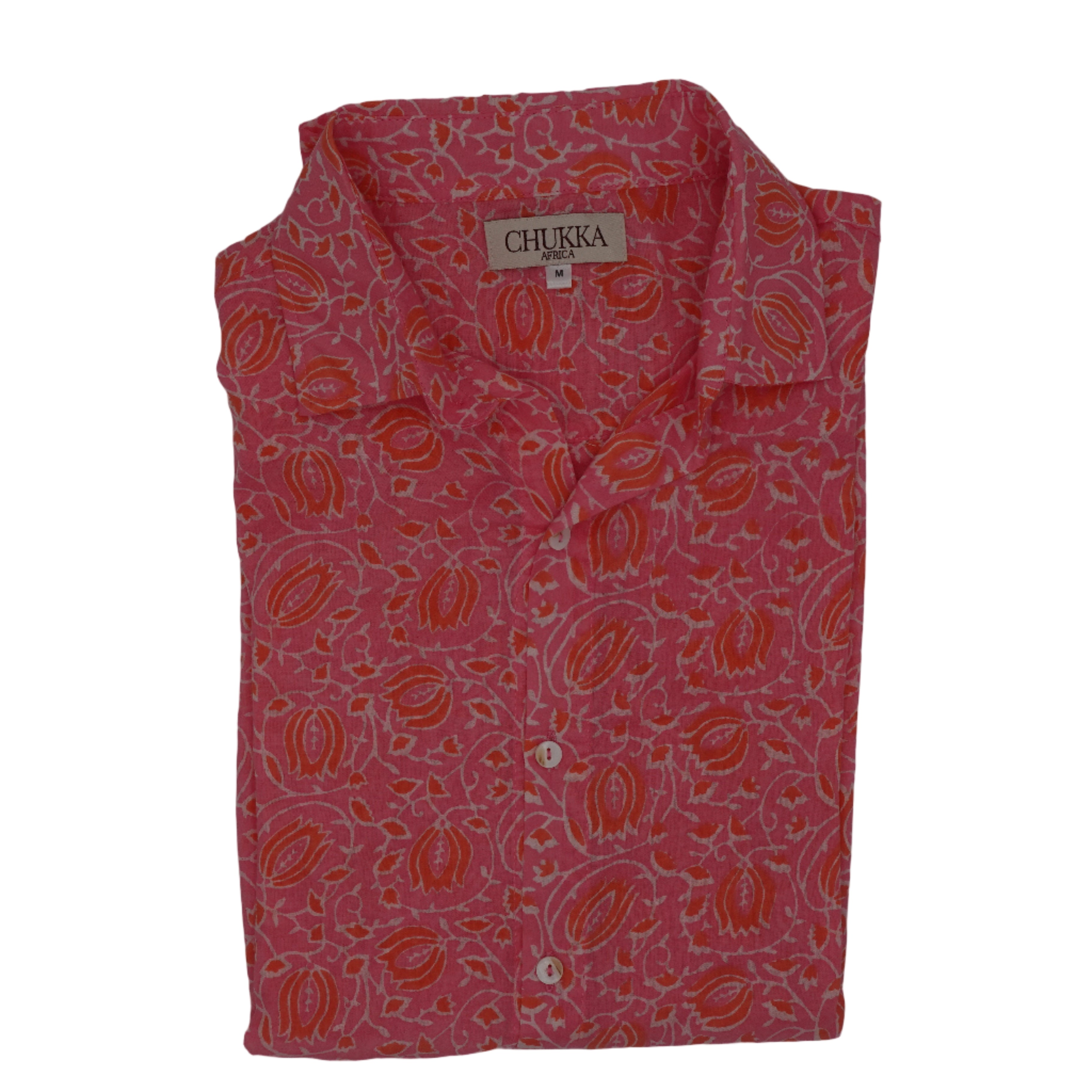 CHUKKA Shirt - Pink Floral