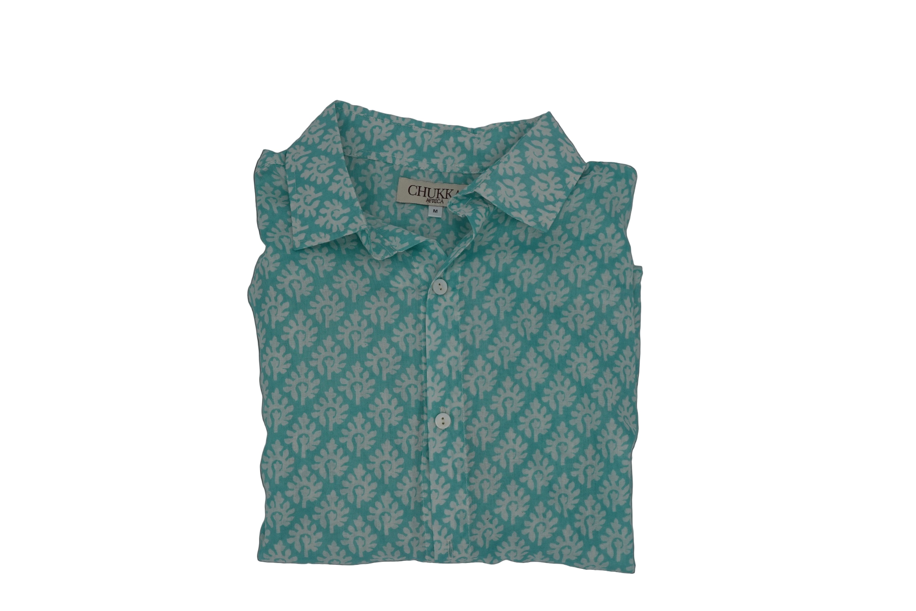 CHUKKA Shirt - Turquoise Floral