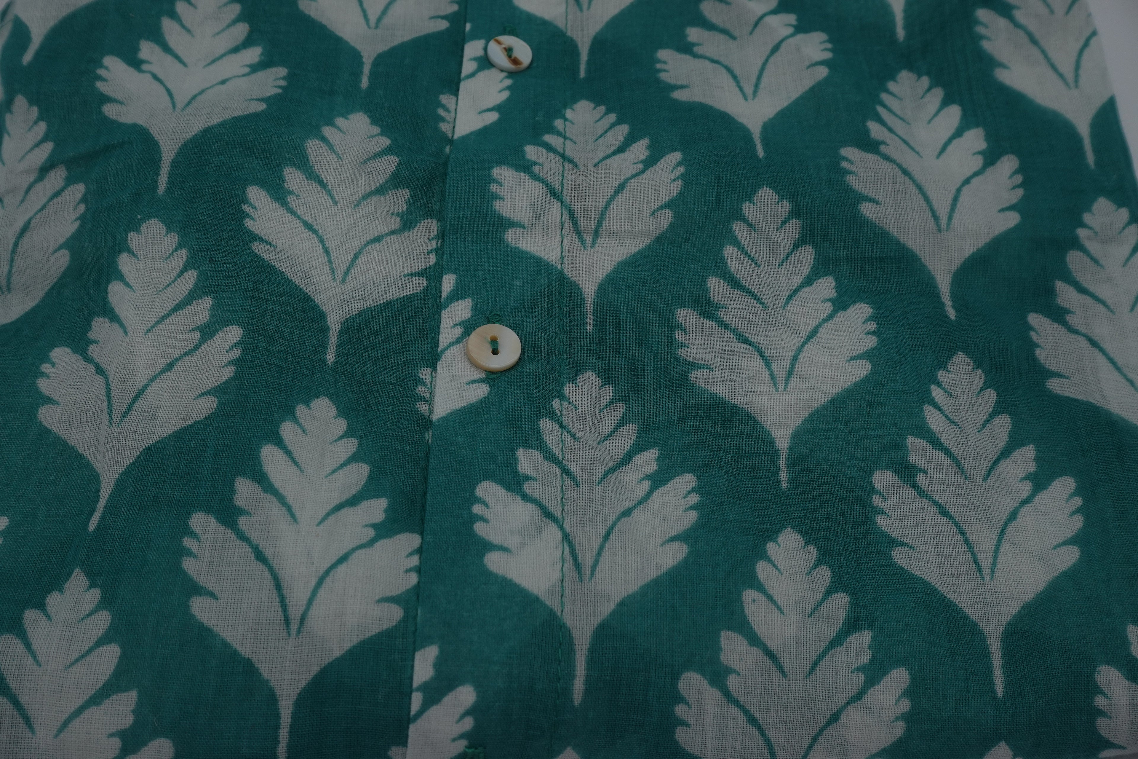 CHUKKA Shirt - Teal Floral