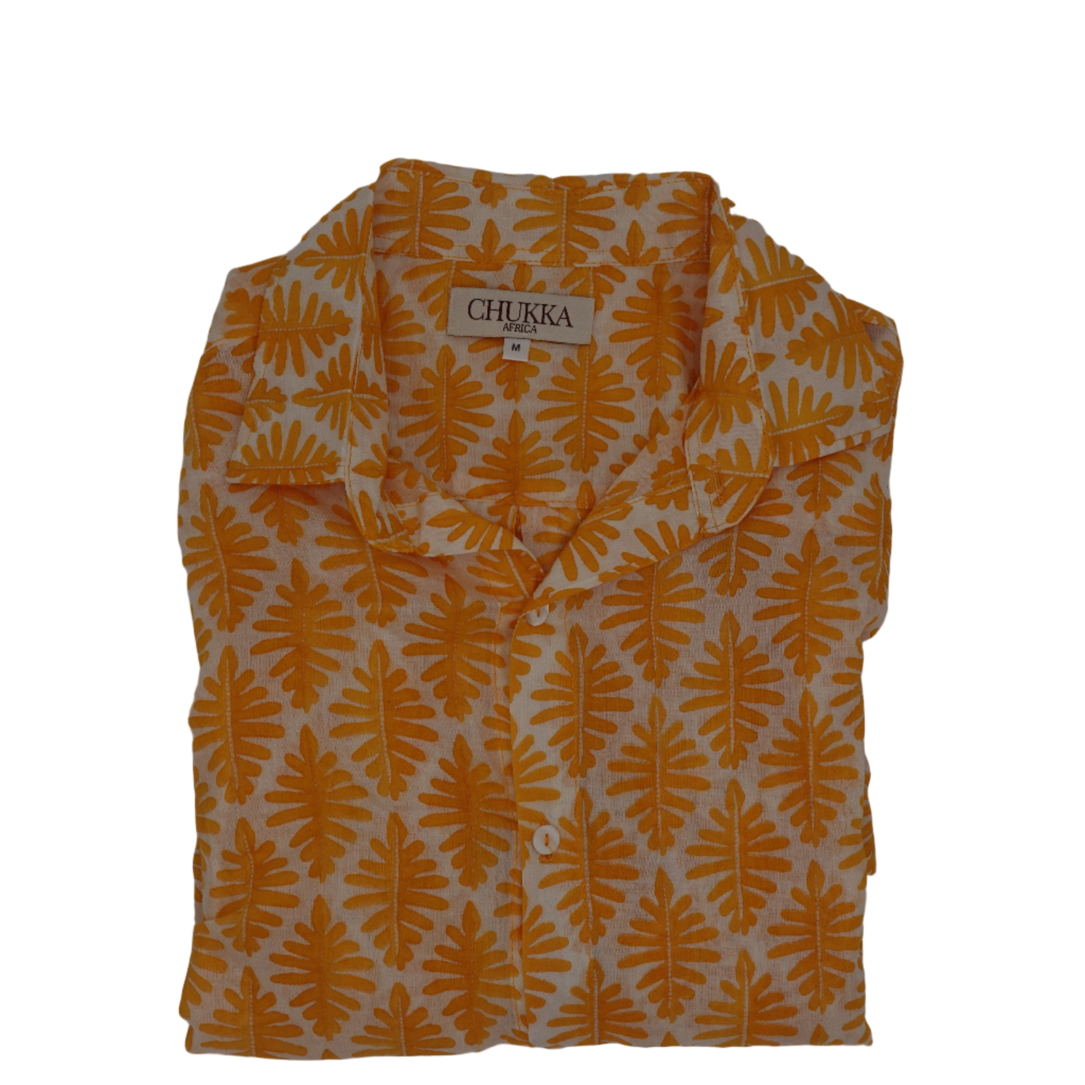 CHUKKA Shirt - Yellow Leaf